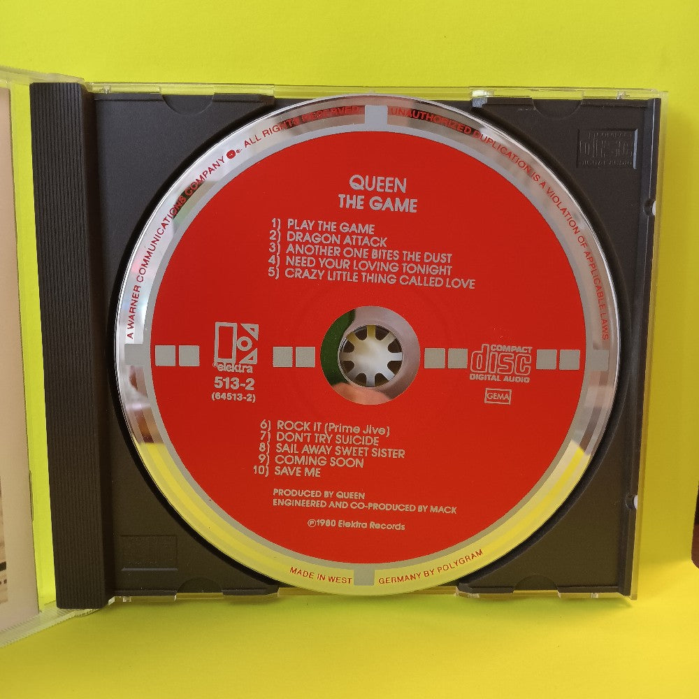 Queen - The Game West Germany Rare Target Edition - 1983 - 64513-2 - Used - VG++ - CDs