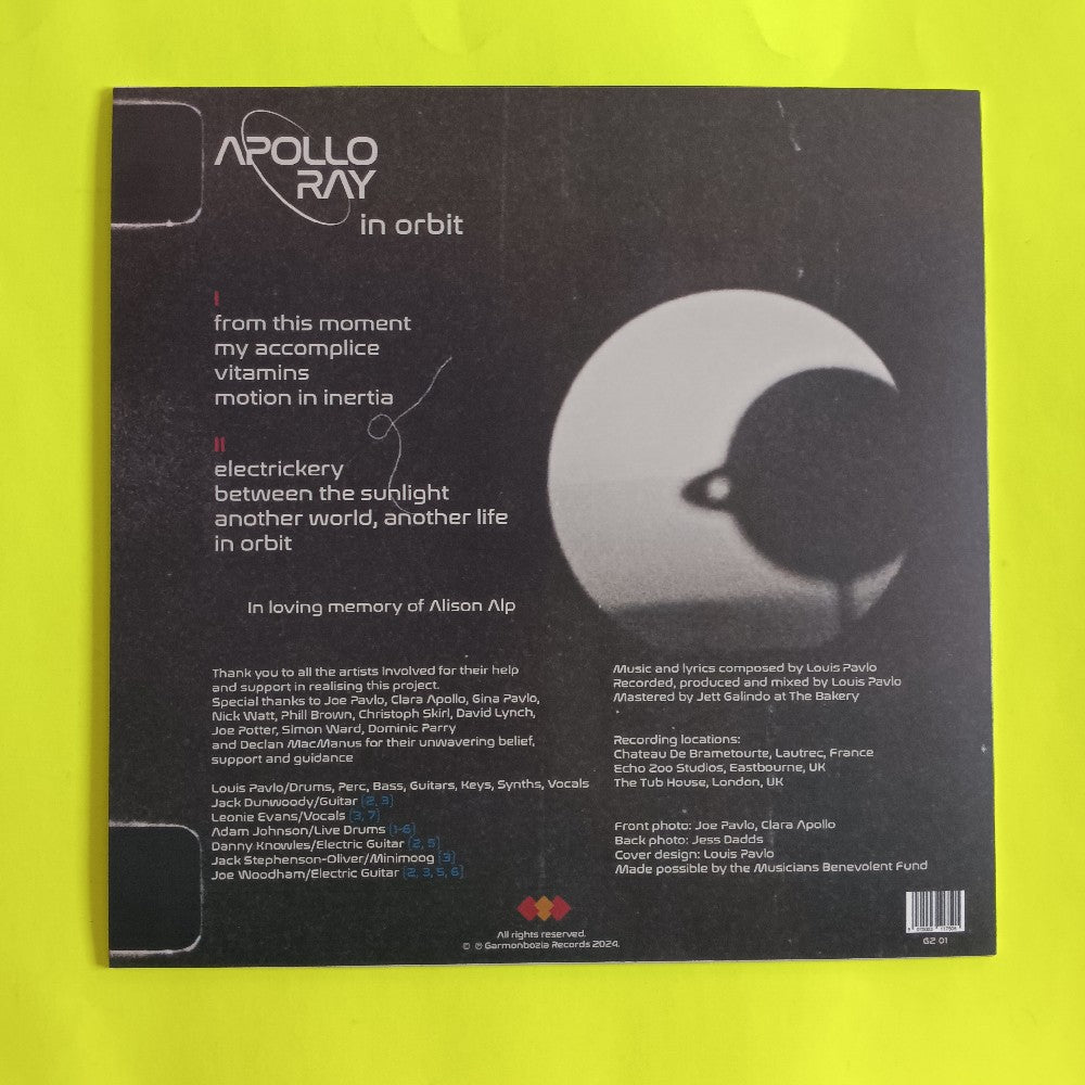 Apollo Ray - In Orbit UK - 2024 - GZ01 - Used - EX - Vinyl