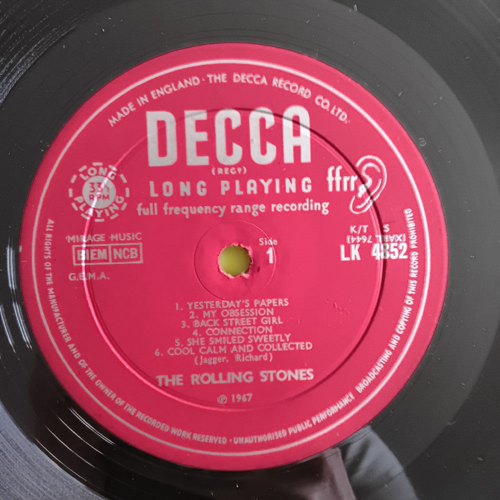 Rolling Stones - Between The Buttons OG UK MONO - 1967 - LK 4852 - Used - VG+ - Vinyl