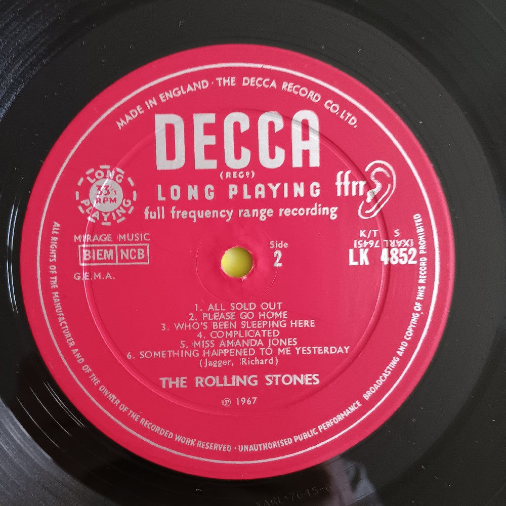Rolling Stones - Between The Buttons OG UK MONO - 1967 - LK 4852 - Used - VG+ - Vinyl