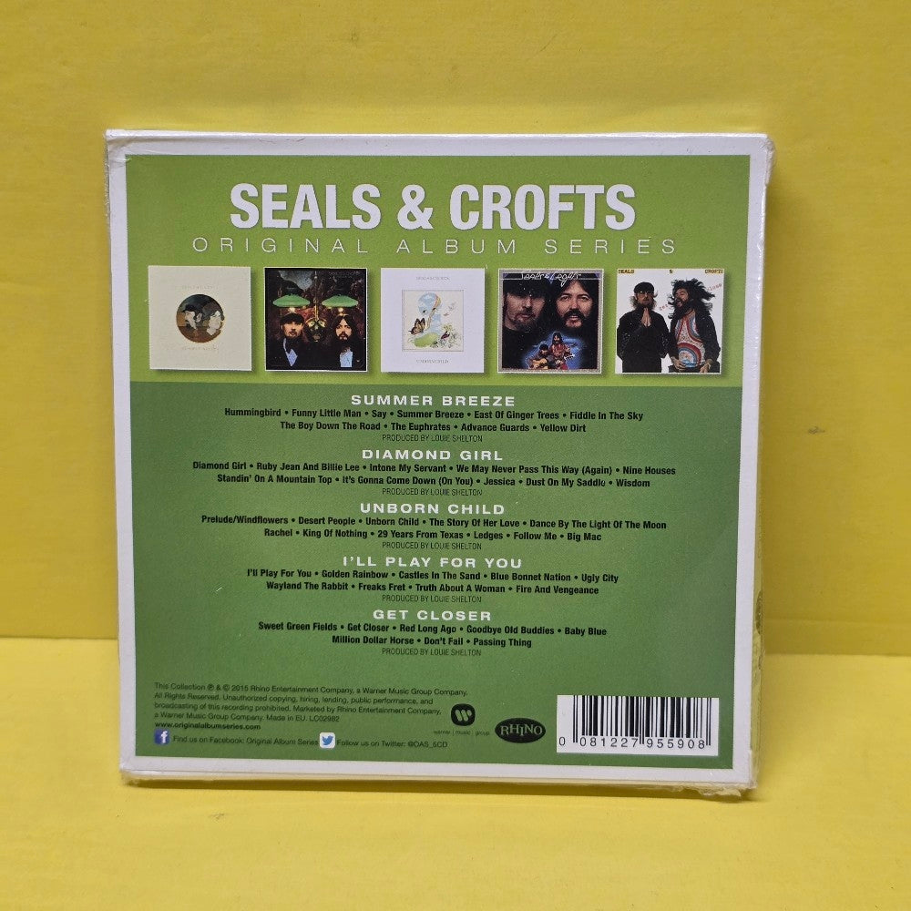 Seals & Crofts - Original Album Series - 2015 - 0081227955908 - New - Sealed - CDs