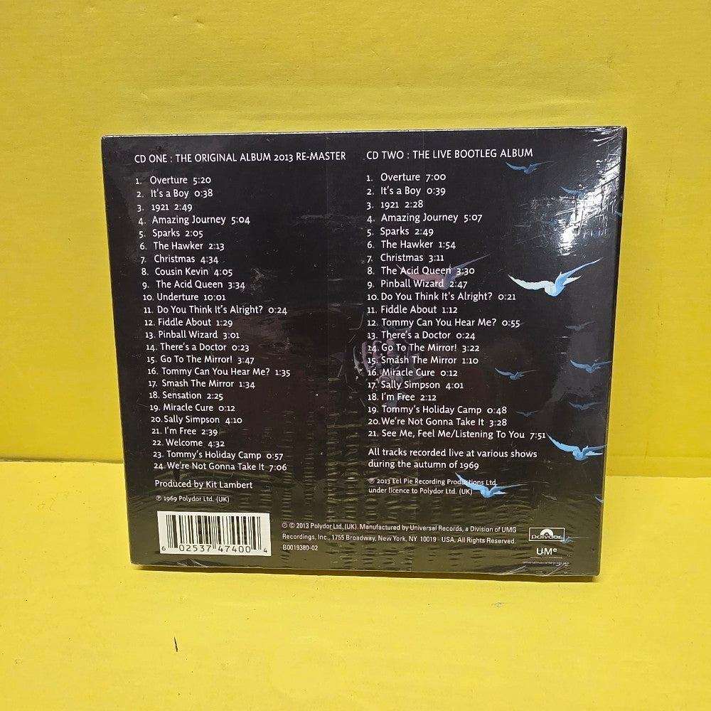 The Who - Tommy - 2013 - B0019380-02 - New - Sealed - CDs