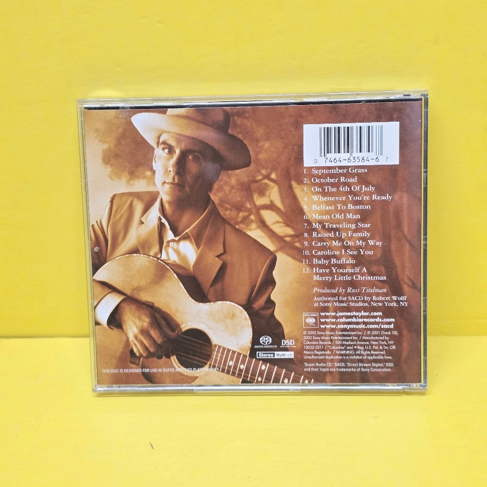 James Taylor  - October Road - 2002 - CS 63584 - Used - EX - CDs