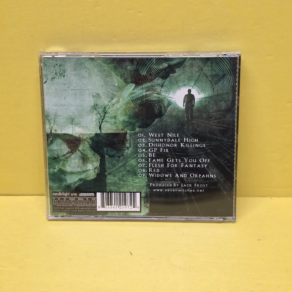 Seven Witches - Amped / Autographed By Alan Tecchio - 2006 - CDL0250CD - Used - VG++ - CDs