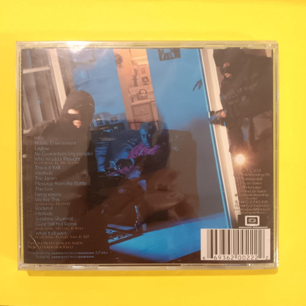 Rasco - Hostile Environment - 2001 - COPA 22CD - New - Sealed - CDs