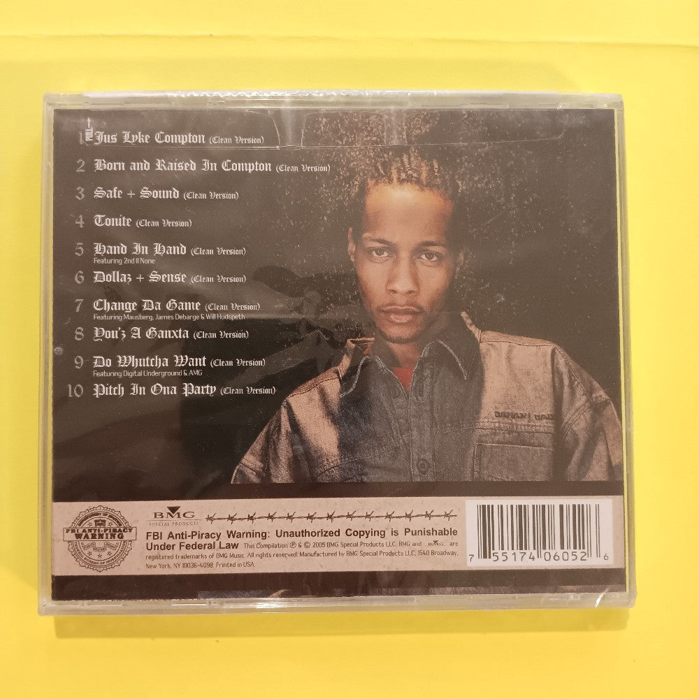 DJ Quik - Born And Raised In Compton - 2005 - 75517406052 - New - Sealed - CDs