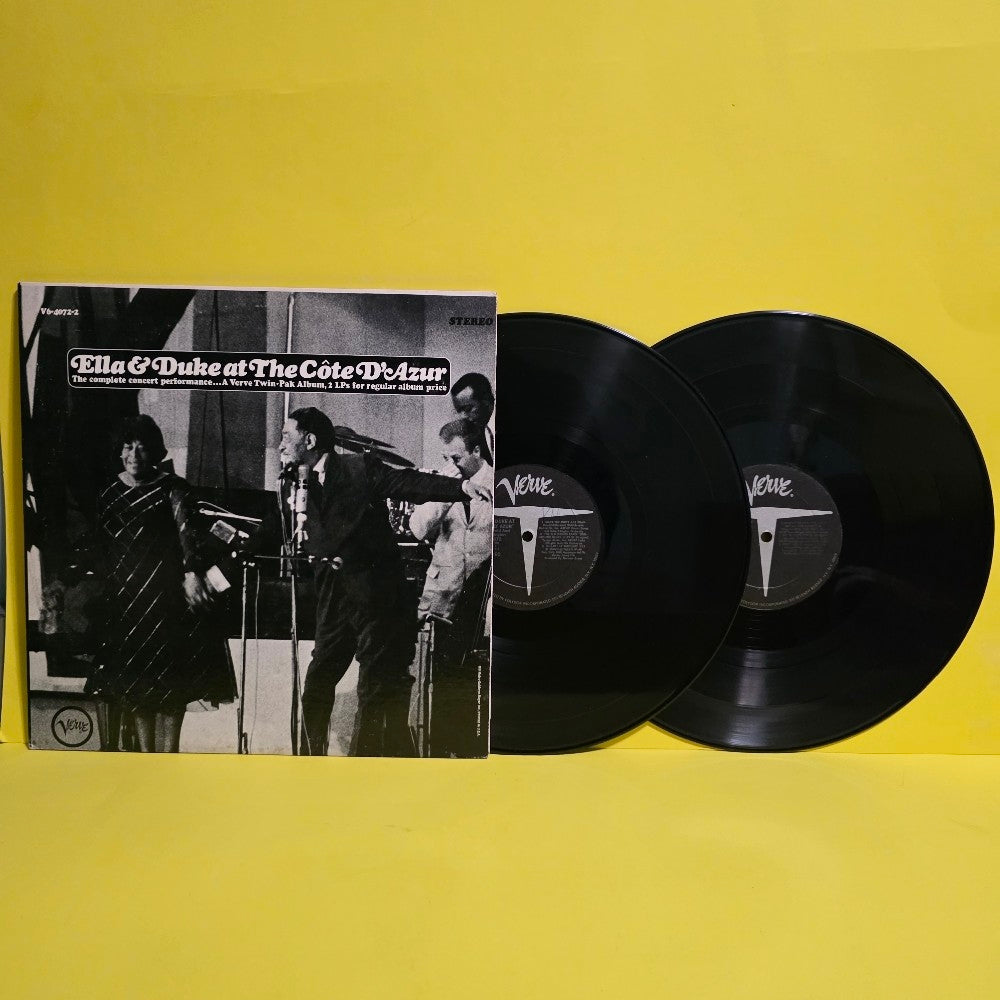 Ella Fitzgerald And Duke Ellington  - Ella & Duke At The Cote D'Azur - 1967 - V6-4072-2 - Used - VG++ - Vinyl