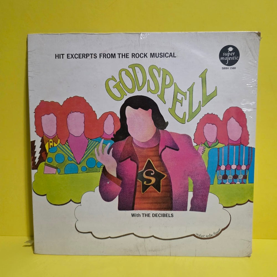 The Decibels - Hit Excerpts From The Rock Musical Godspell - 1973 - SBBH 1560 - New - Sealed - Vinyl