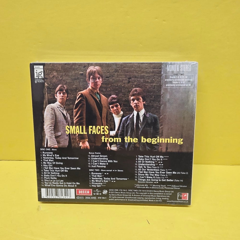 Small Faces - From The Beginning - 2012 - 278 134-1 - New - Sealed - CDs