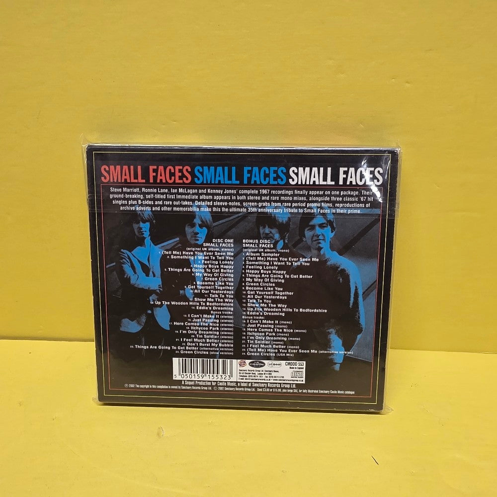 Small Faces - Small Faces - 2002 - CMDDD 553 - New - Sealed - CDs