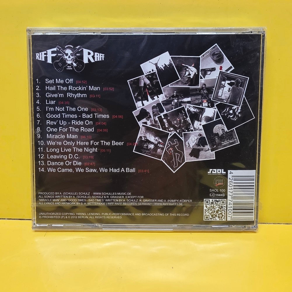 Lot #00162 - Riff Raff  - Leaving DC - 2014 - SAOL 100 - New - Sealed - Wholesale