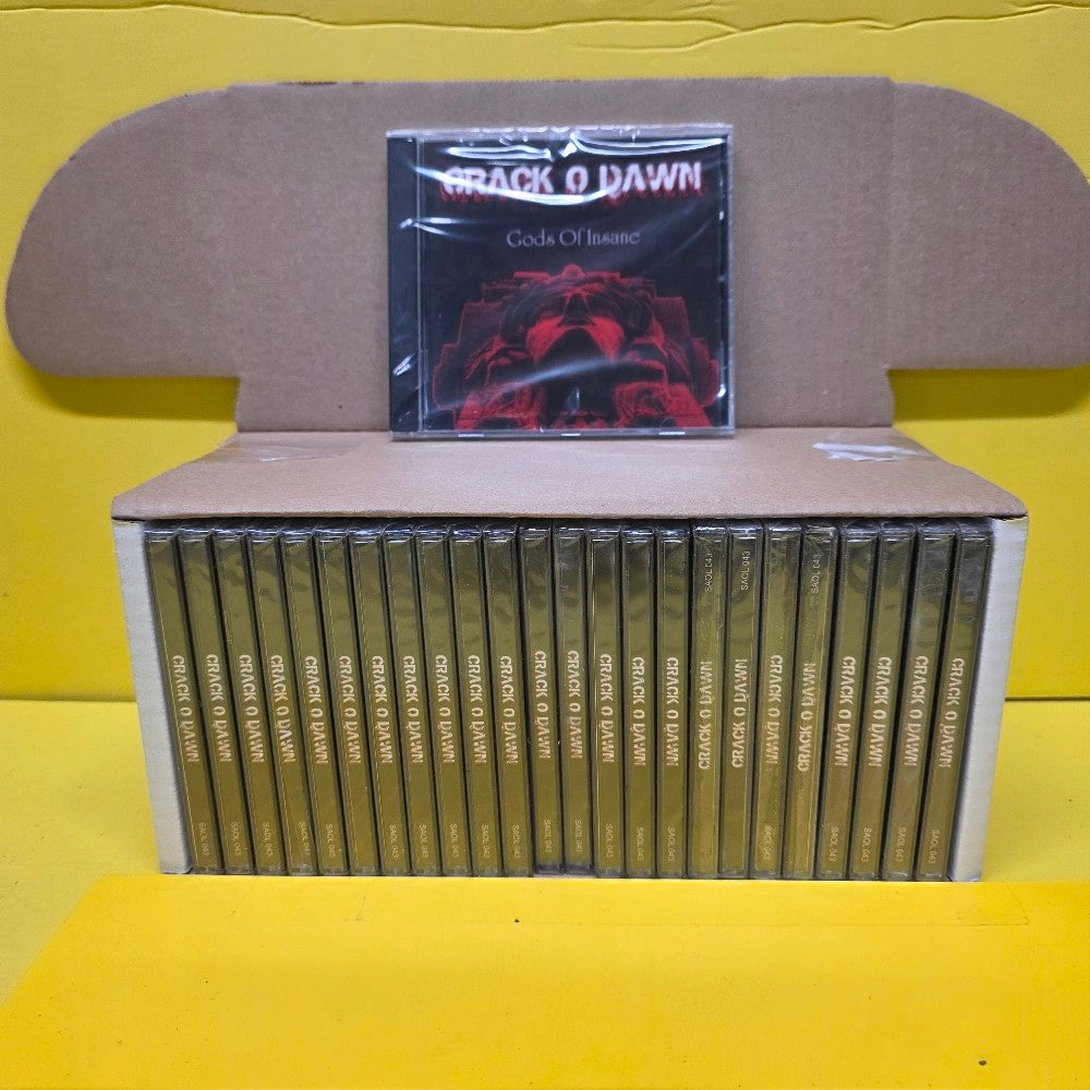 Lot #00172 - Crack O Dawn - Gods Of Insane - 2010 - SAOL 043 - New - Sealed - Wholesale