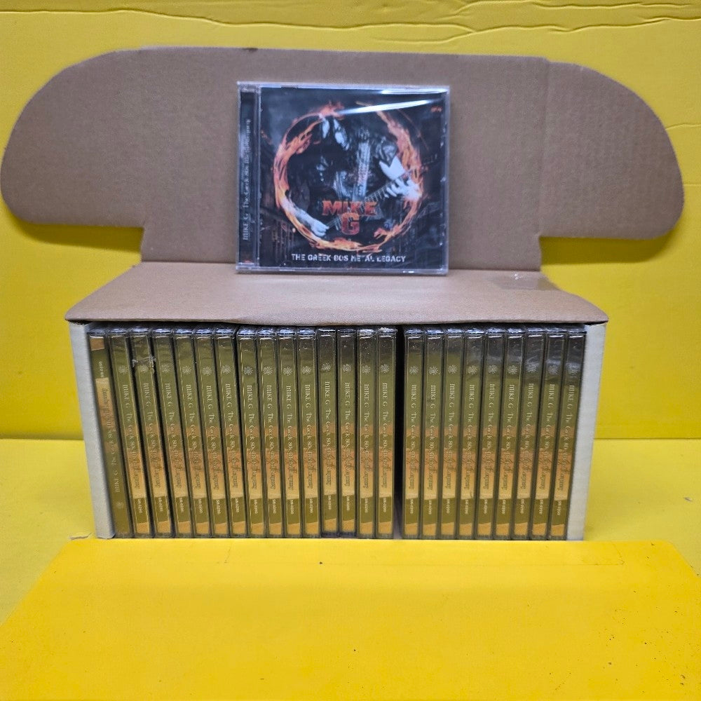 Lot #00176 - Mike G.  - The Greek 80's Metal Legacy - 2022 - SR-0290 - New - Sealed - Wholesale
