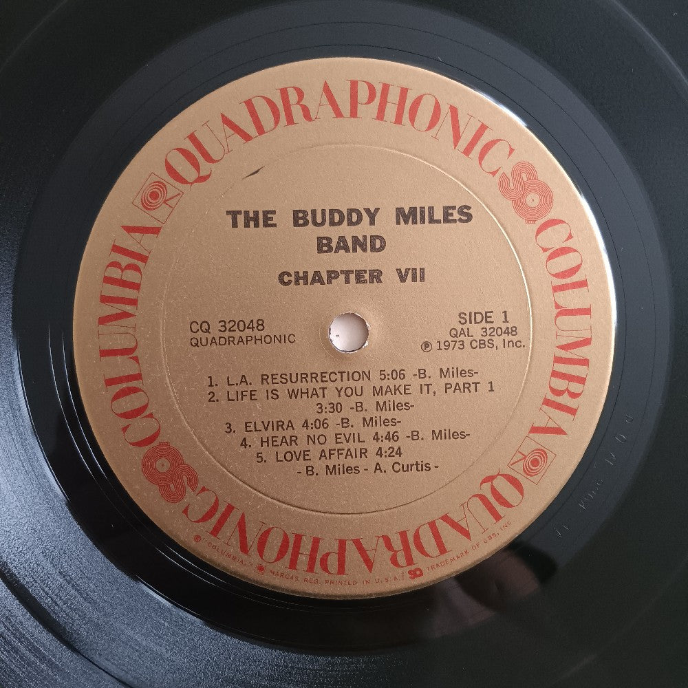 Buddy Miles - Chapter VII QUAD - 1973 - CQ 32048 - Used - VG++ - Vinyl