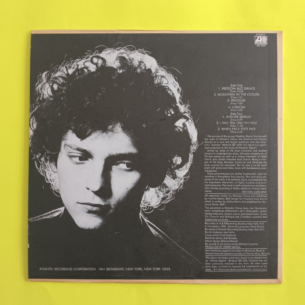 Miroslav Vitous - Mountain In The Clouds - 1974 - SD 1622 - Used - VG++ - Vinyl