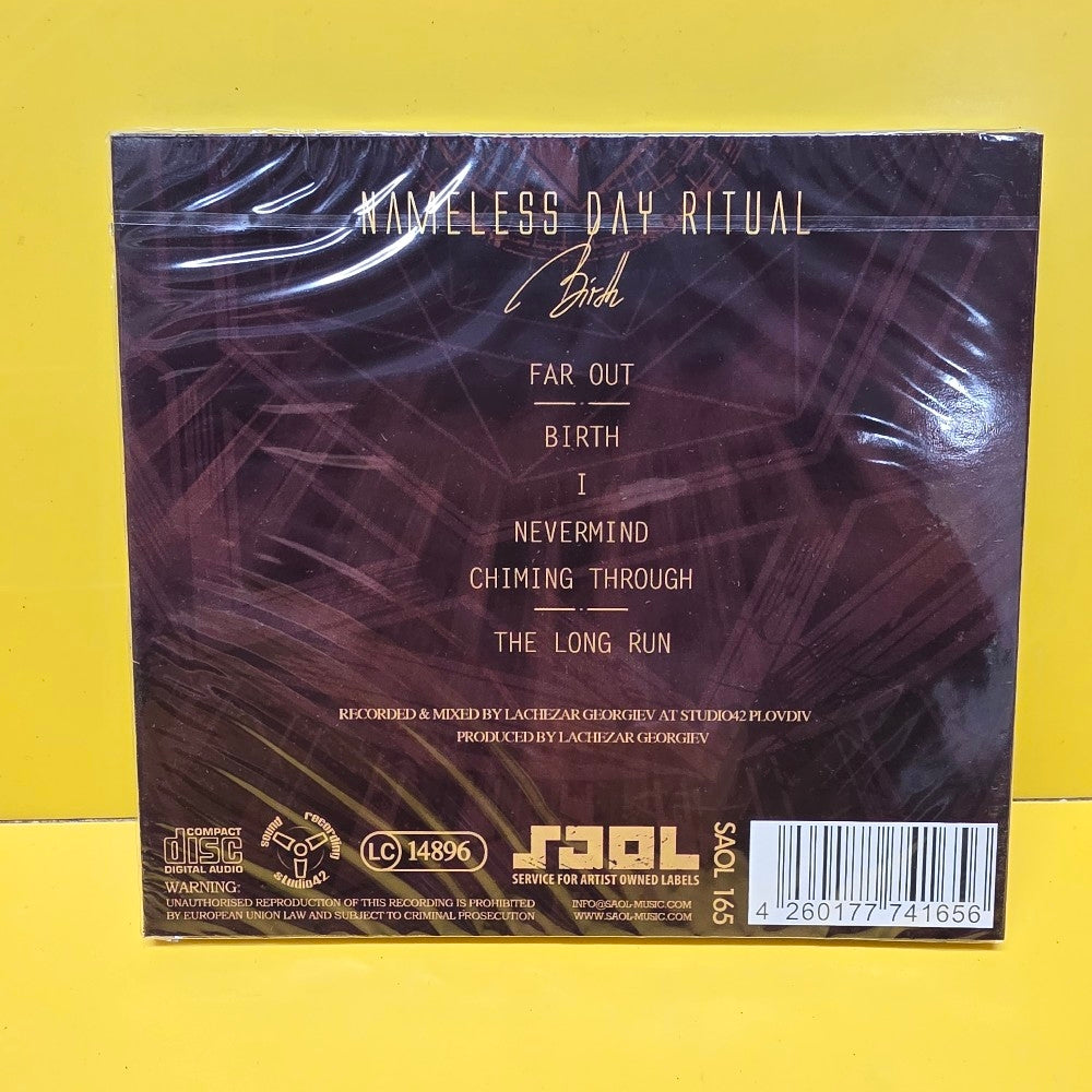 Lot #00184 - Nameless Day Ritual  - Birth - 2016 - SAOL 165 - New - Sealed - Wholesale