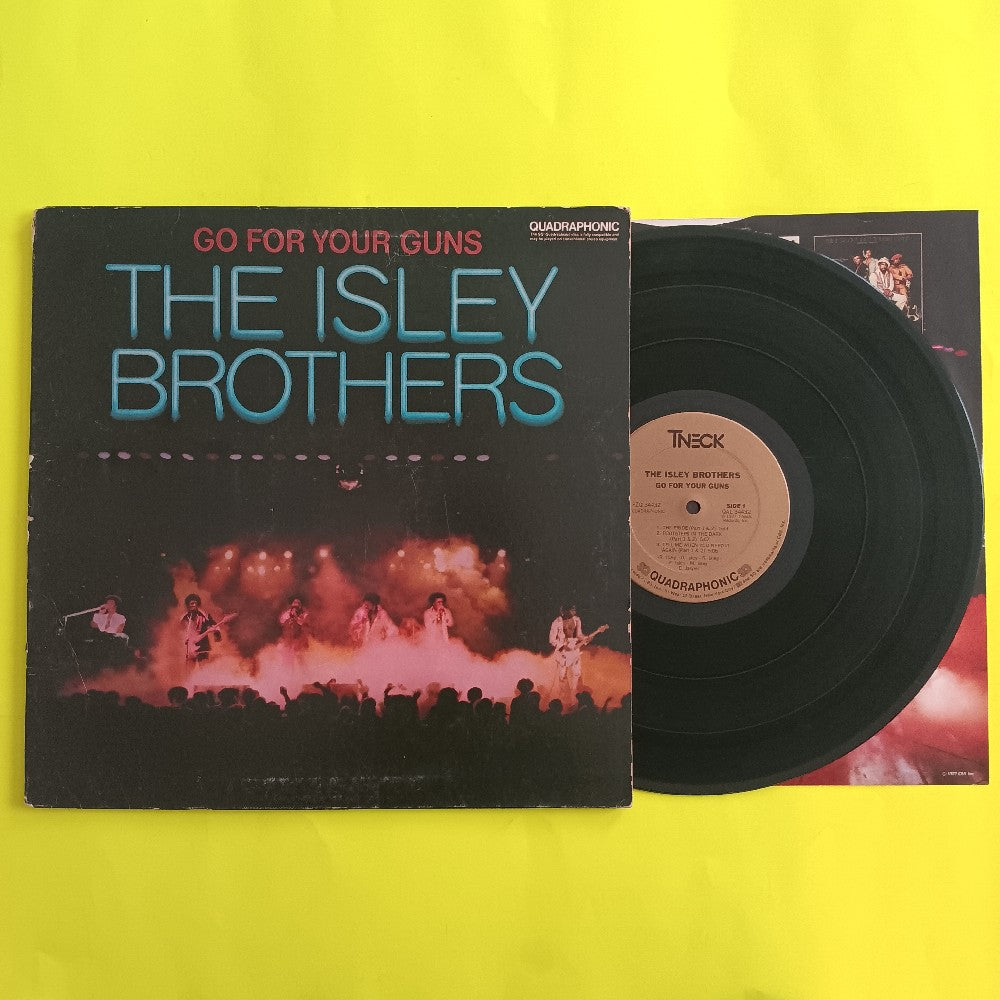 The Isley Brothers - Go For Your Guns QUAD - 1977 - PZQ 34432 - Used - VG+ - Vinyl