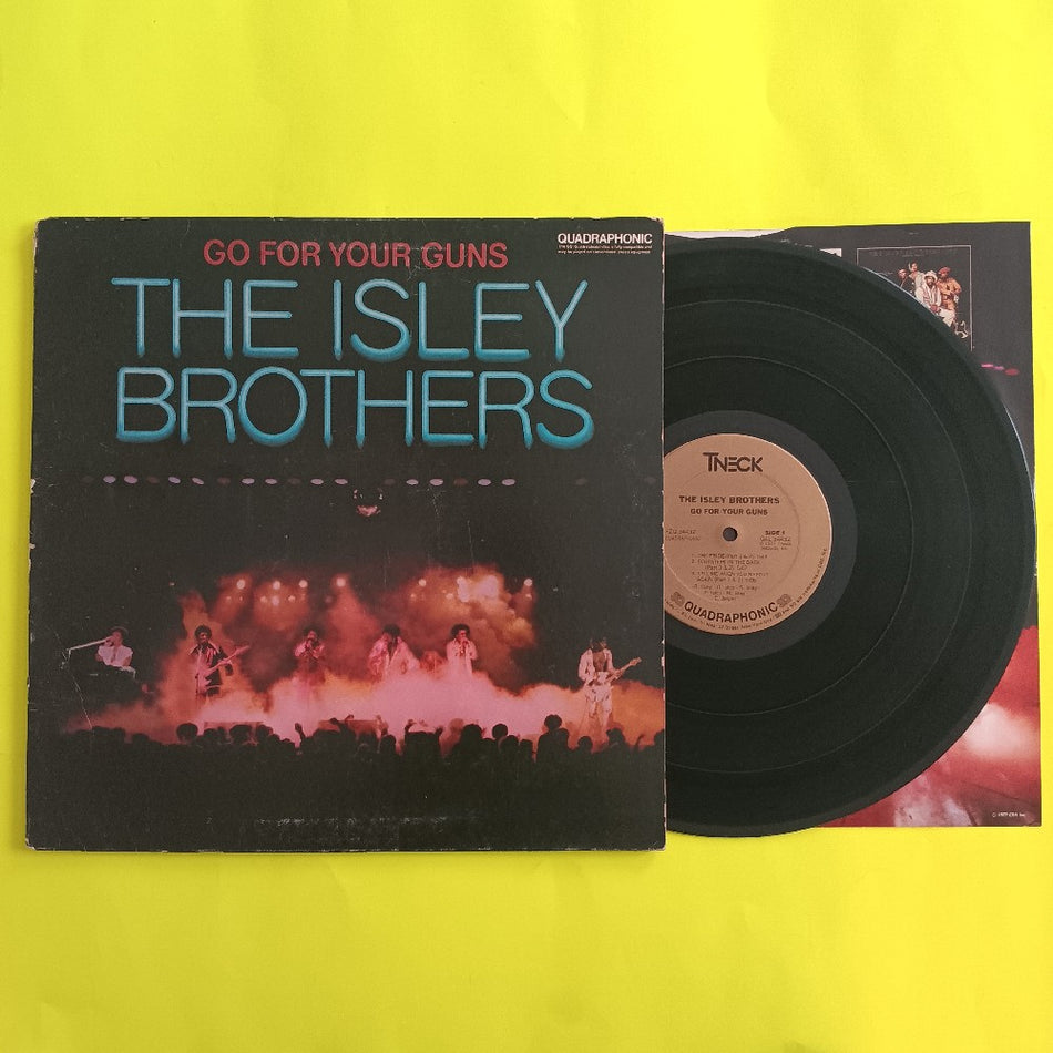 The Isley Brothers - Go For Your Guns QUAD - 1977 - PZQ 34432 - Used - VG+ - Vinyl