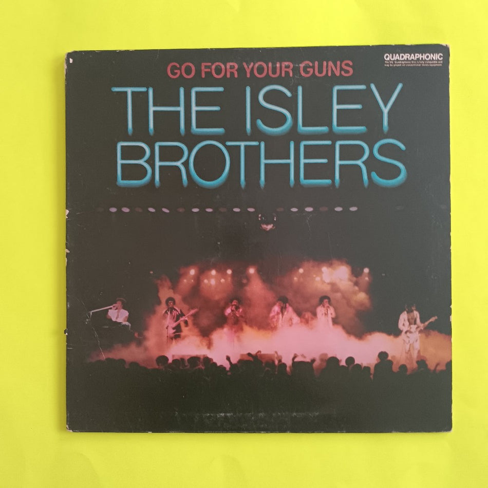 The Isley Brothers - Go For Your Guns QUAD - 1977 - PZQ 34432 - Used - VG+ - Vinyl