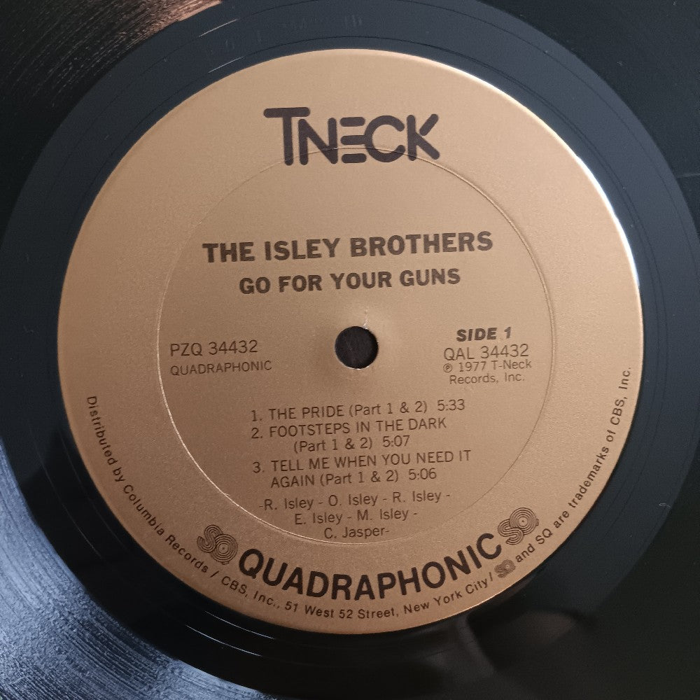 The Isley Brothers - Go For Your Guns QUAD - 1977 - PZQ 34432 - Used - VG+ - Vinyl