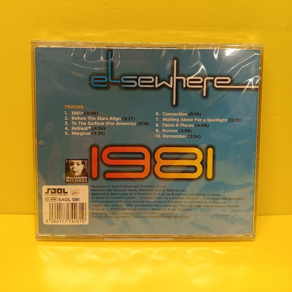 Elsewhere - 1981 - 2011 - 081 - New - Sealed - CDs