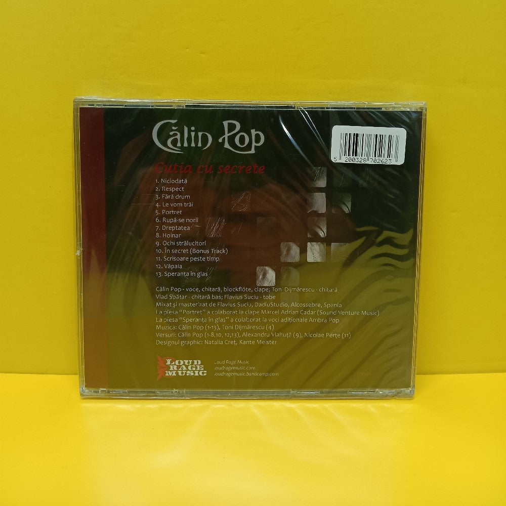 Calin Pop - Cutia Cu Secrete - LRM039 - New - Sealed - CDs