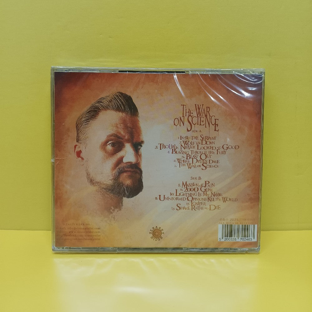 Marco Luponero & The Loud Ones - The War On Science - 2023 - SR-0308 - New - Sealed - CDs