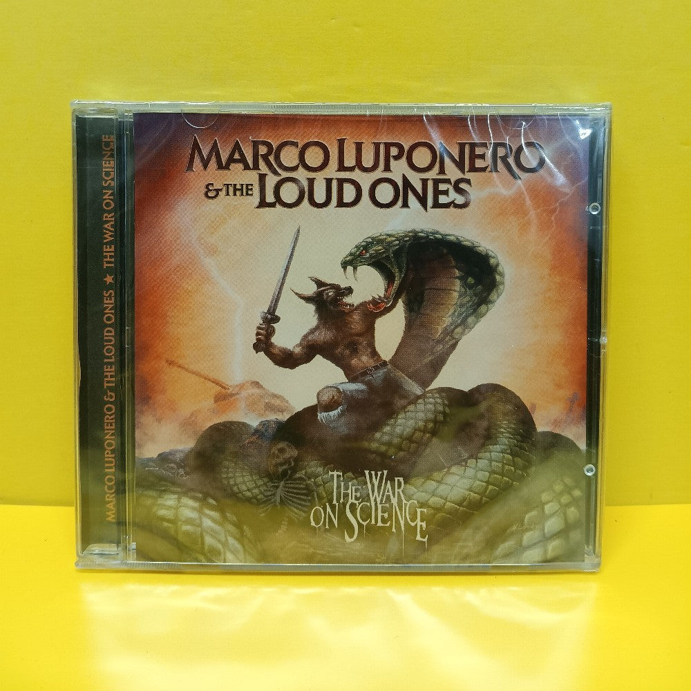 Lot #00186 - Marco Luponero & The Loud Ones - The War On Science - 2023 - SR-0308 - New - Sealed - Wholesale