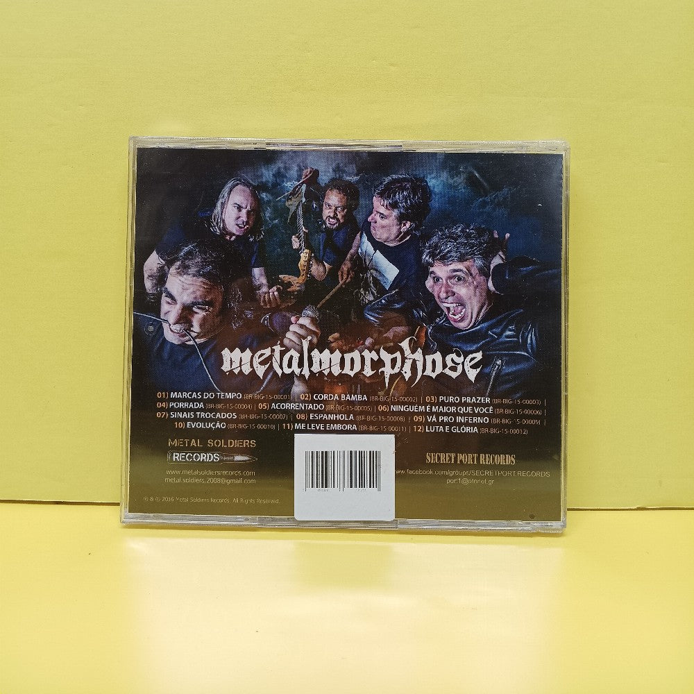Metalmorphose - Furia Dos Elementos - 2016 - MSR043 - New - Sealed - CDs