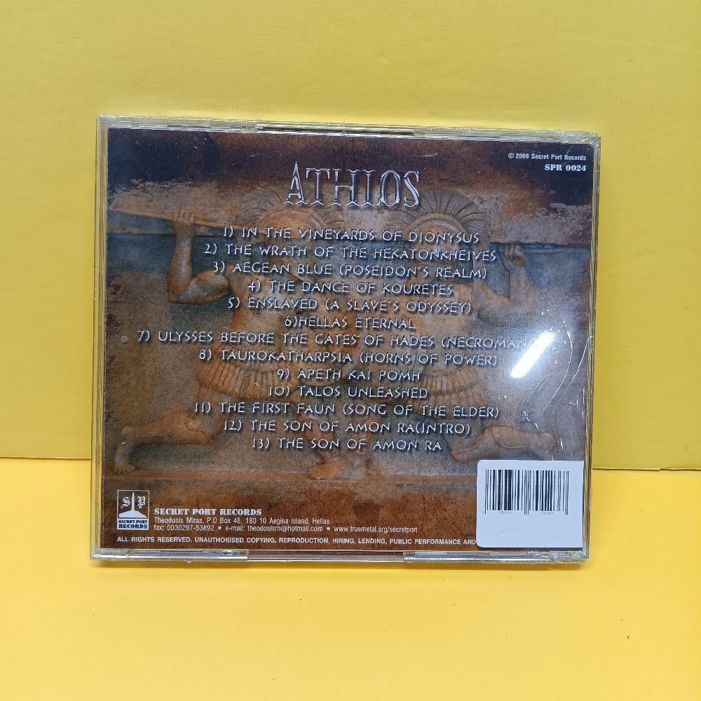 Athios - In The Shroud Of Legendry - Hellenic Myths Of Gods And Heroes - 2010 - SPR0024 - New - Sealed - CDs