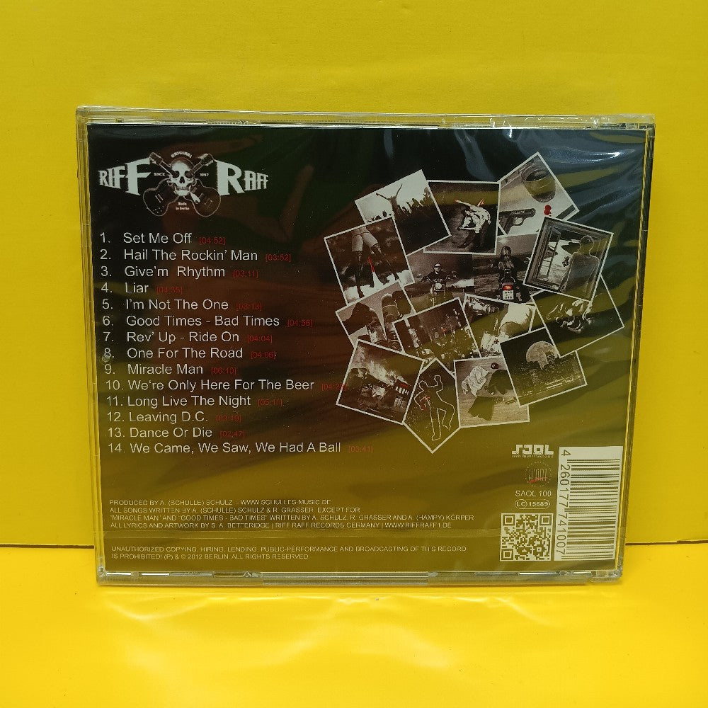 Riff Raff  - Leaving DC - 2014 - SAOL 100 - New - Sealed - CDs
