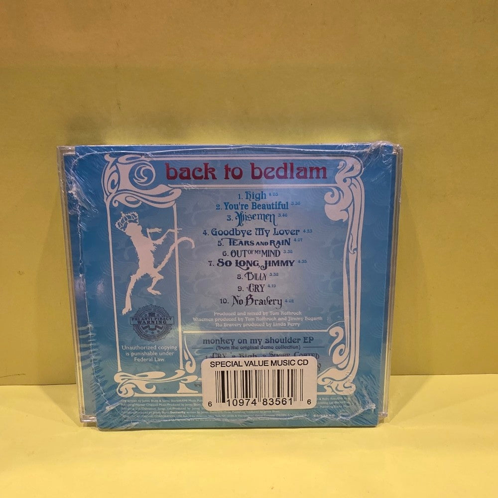James Blunt - Back To Bedlam - 2006 - 83936-2 - New - Sealed - CDs