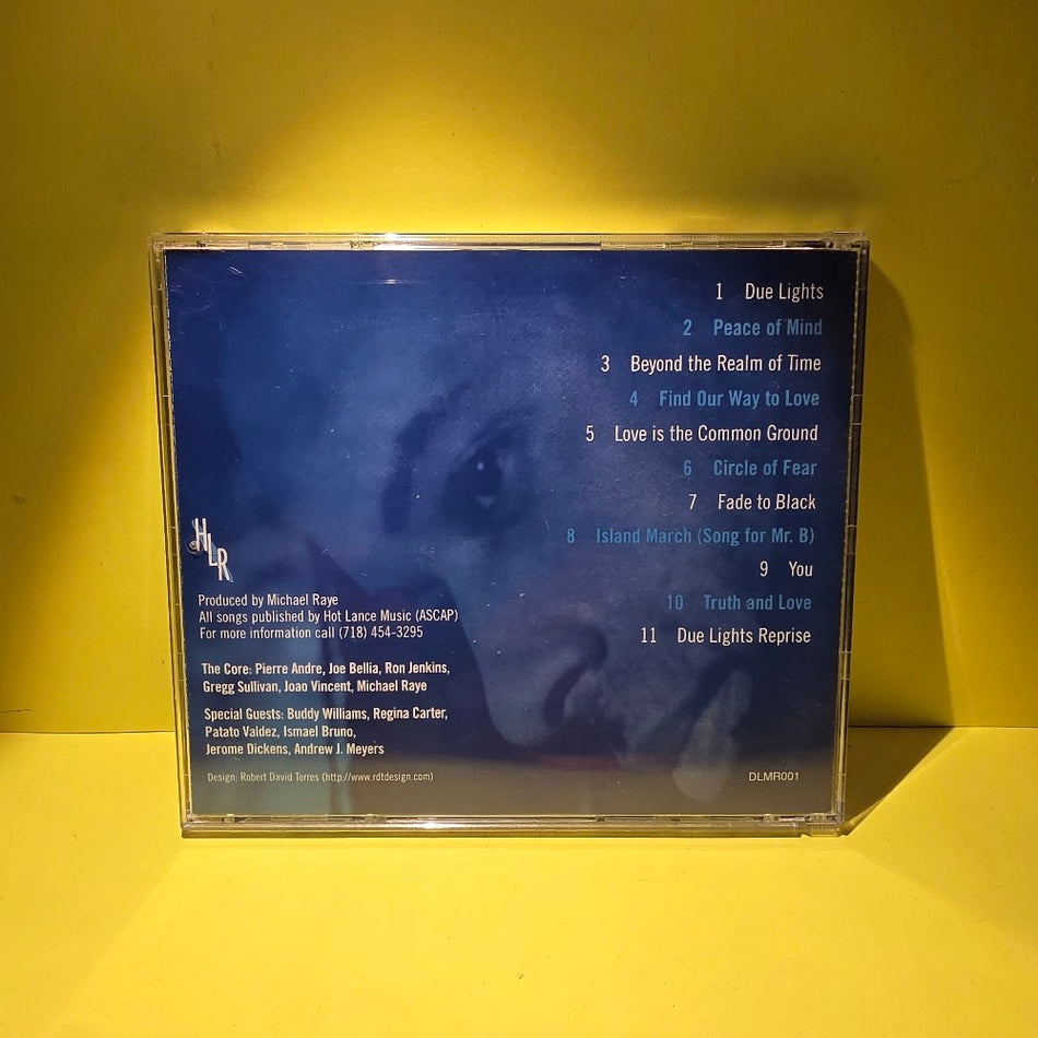 Michael Raye - Due Lights / Autographed  - 1996 - DLMR001 - Used - VG++ - CDs