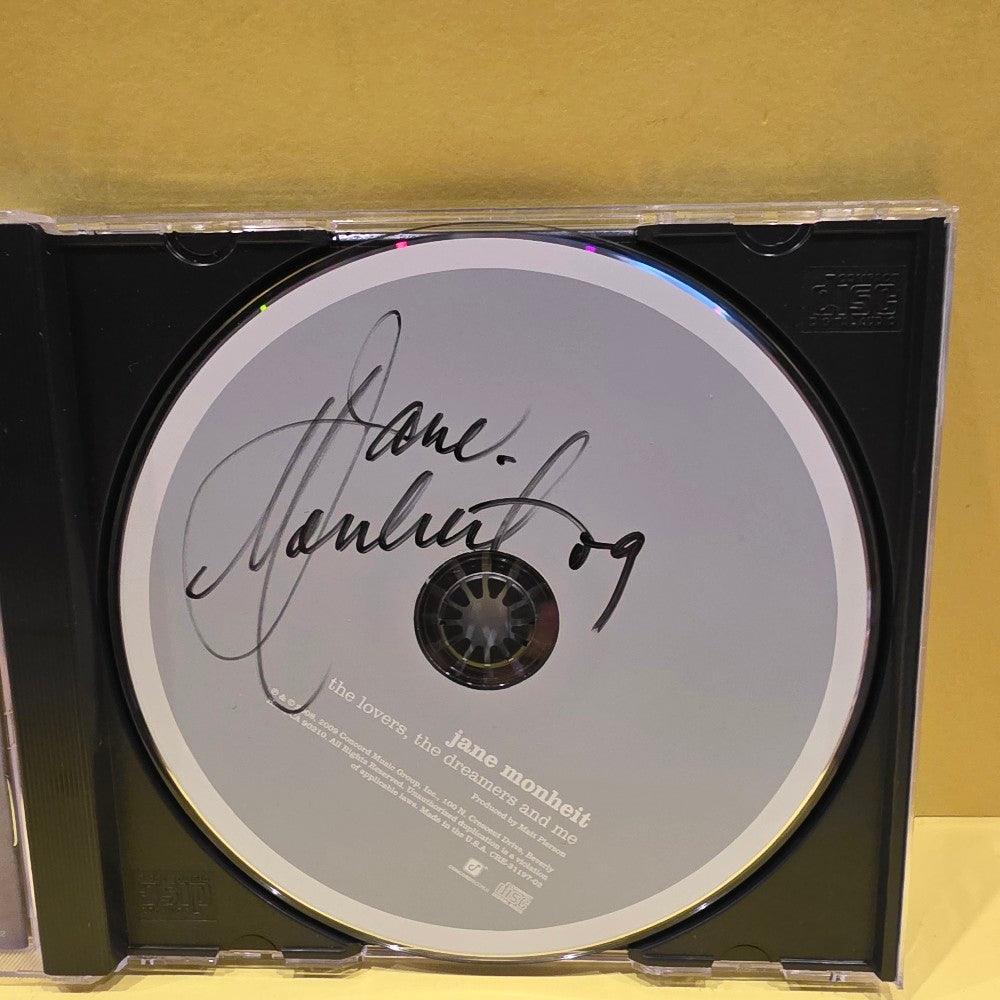 Jane Monheit - The Lovers, The Dreamers And Me / Autographed  - 2009 - CRE-31197-02 - Used - VG++ - CDs