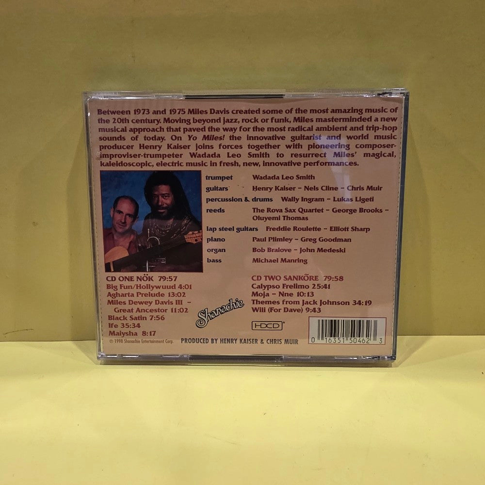 Henry Kaiser & Wadada Leo Smith - Yo Miles! - 1998 - 5046 - Used - EX - CDs