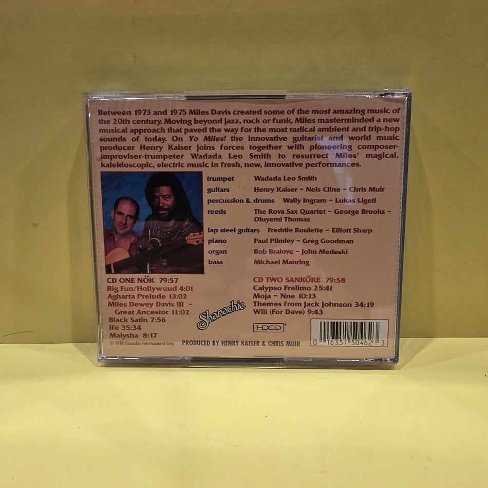 Henry Kaiser & Wadada Leo Smith - Yo Miles! - 1998 - 5046 - Used - EX - CDs