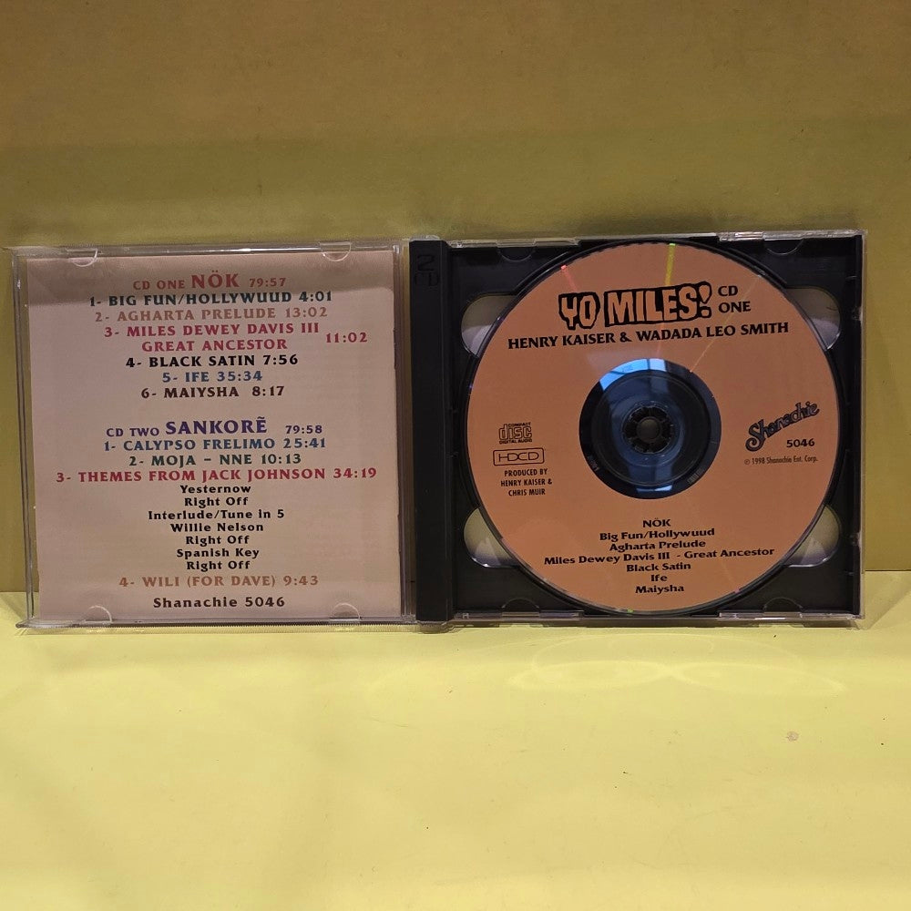 Henry Kaiser & Wadada Leo Smith - Yo Miles! - 1998 - 5046 - Used - EX - CDs