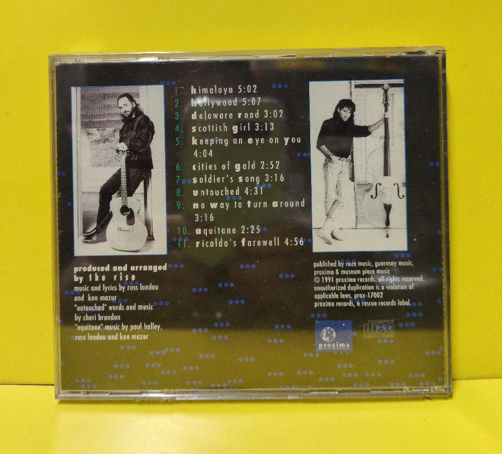 The Rise - The Rise - 1991 - prox-17002 - New - Sealed - CDs