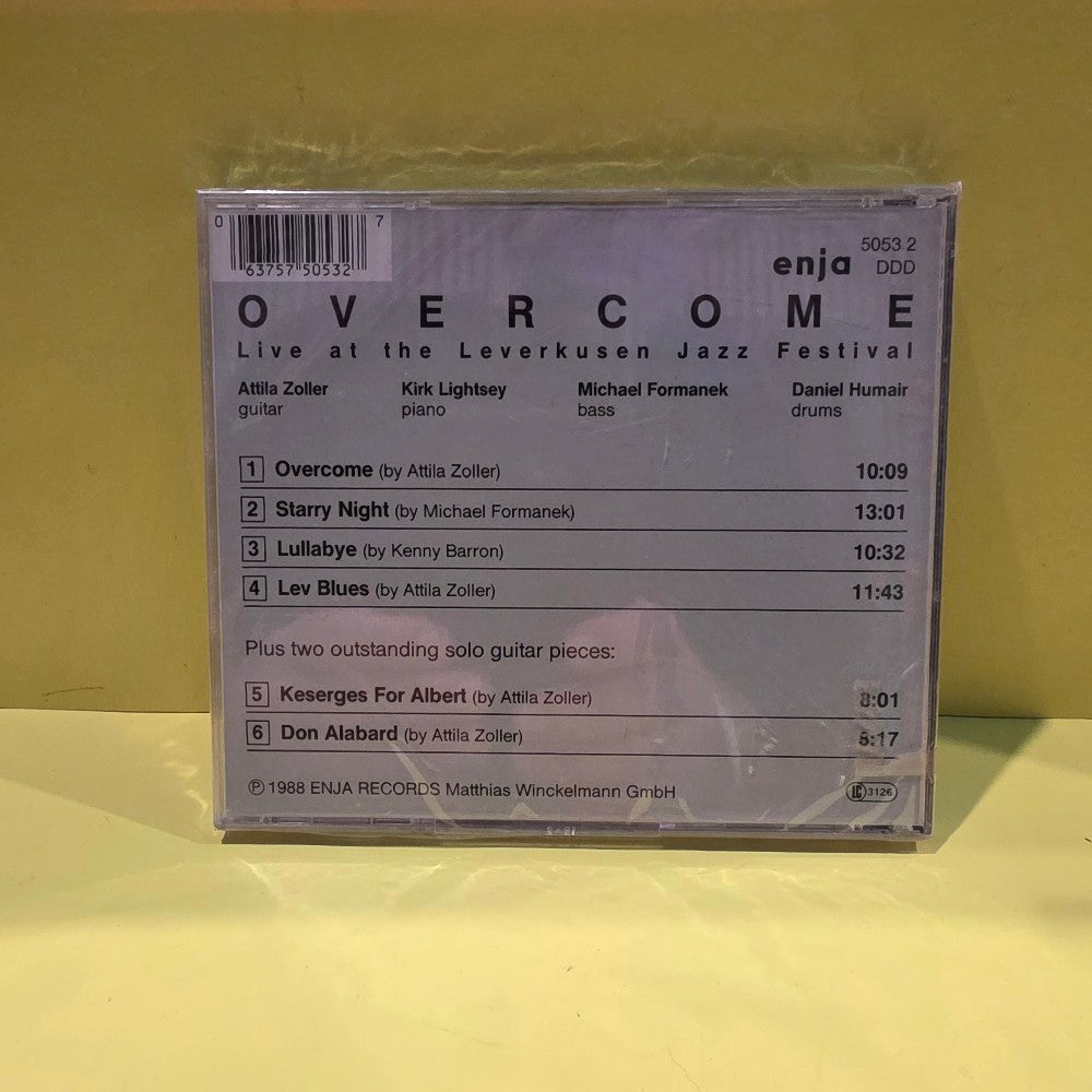 Attila Zoller - Overcome ( Live At The Laverkusen Jazz Festival  - 1988 - 5053 2 - New - Sealed - CDs