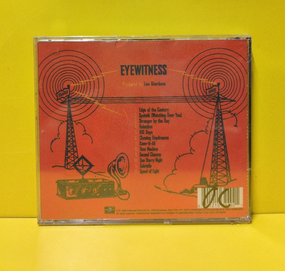 Shades Apart - Eyewitness - 1999 - UD-53249 - New - Sealed - CDs