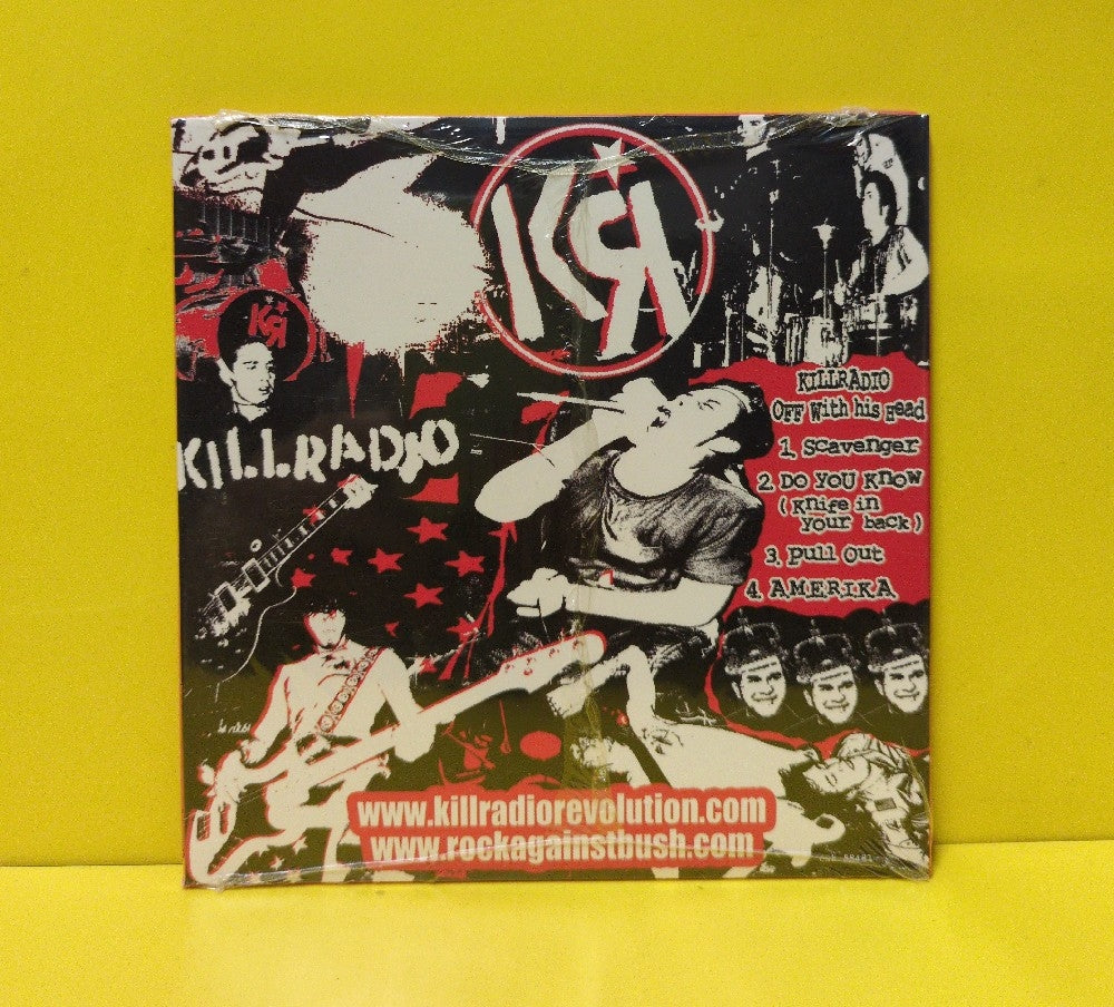 Killradio - Off With His Head - 2004 - CSK 58481 - New - Sealed - CDs - Promo