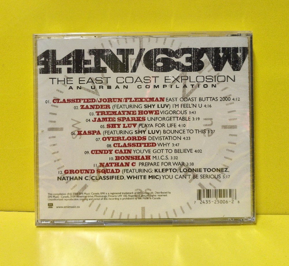 Various - 44N/63W - 2000 - 7243 5 25006 2 8 - New - Sealed - CDs - Canadian Import