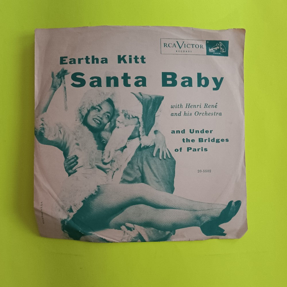 Eartha Kitt - Santa Baby 10" 78 - 1953 - 20-5502 - Used - VG++ - Vinyl