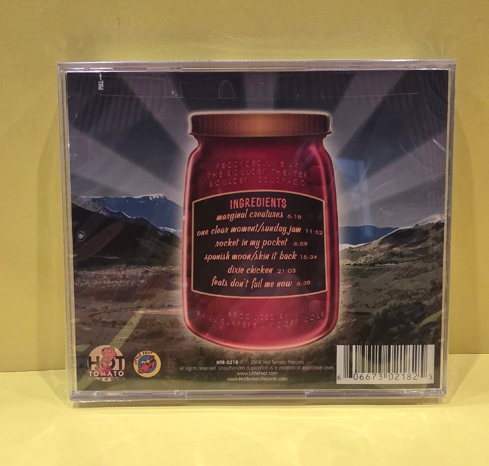 Little Feat - Rocky Mountain Jam - 2006 - HTR-0218 - New - Sealed - CDs