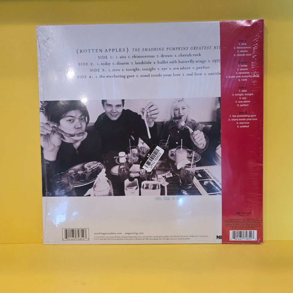 The Smashing Pumpkins - Rotten Apples: Greatest Hits /Limited Colored Vinyl  - 2024 - 602465748543 - New - Sealed - Vinyl
