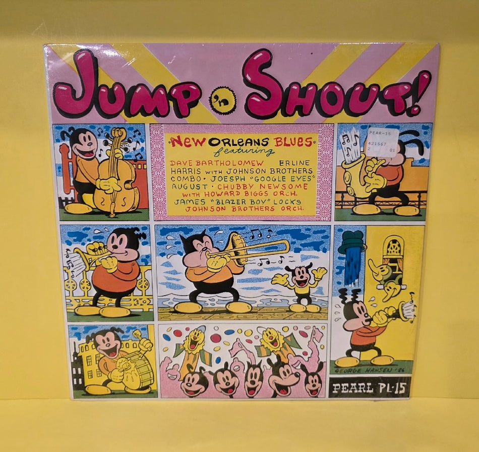 Various - Jump 'n Shout; New Orleans Rhythm & Blues - 1989 - PL-15 - New - Sealed - Vinyl