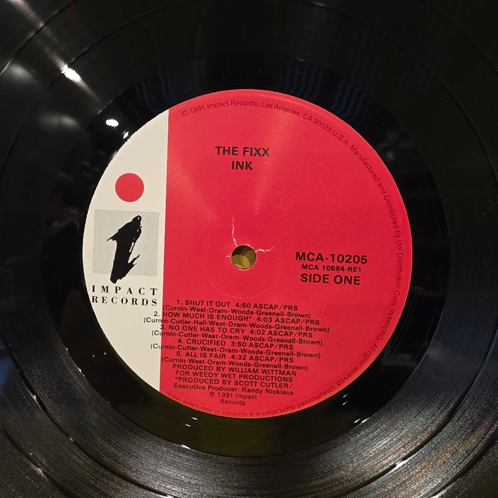 The Fixx - Ink. - 1991 - MCA-10205 - Used - EX - Vinyl
