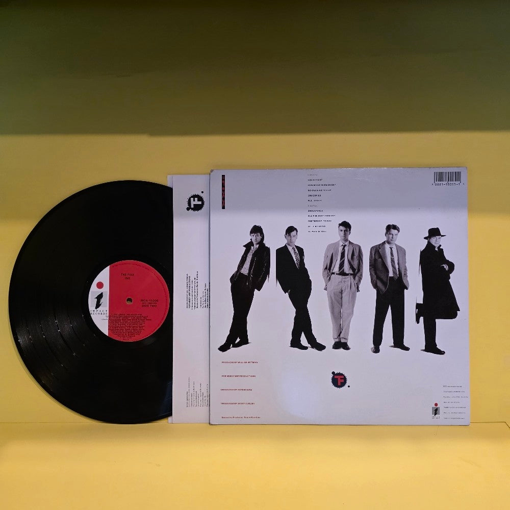 The Fixx - Ink. - 1991 - MCA-10205 - Used - EX - Vinyl