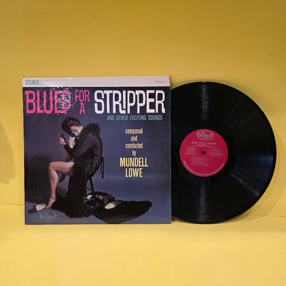 Mundell Lowe - Blues For Stripper - 1962 - PLP-822-S - Used - VG++ - Vinyl