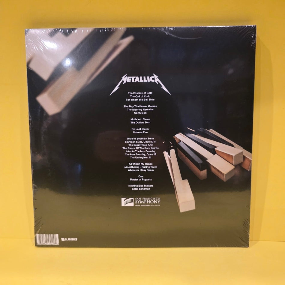 Metallica & San Francisco Symphony  - S&M2 - 2020 - BLCKND043-1C - New - Sealed - Vinyl